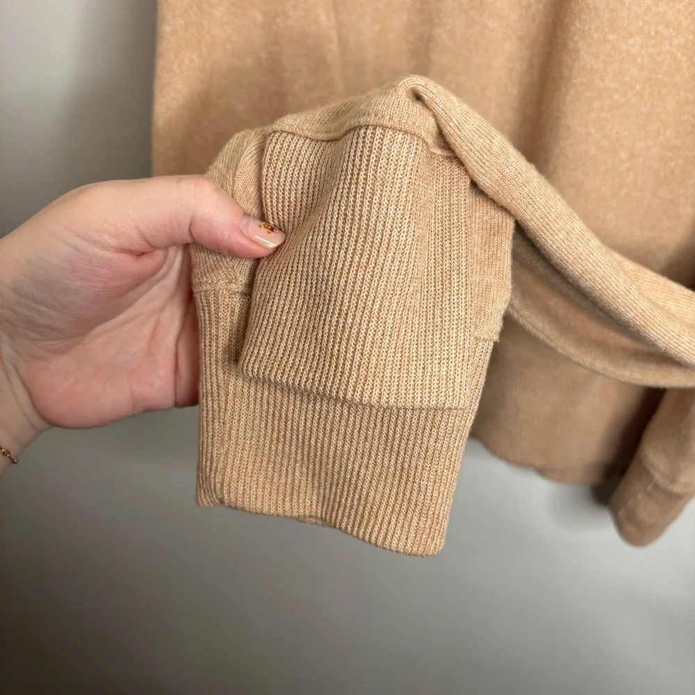 J. Crew Supercozy mockneck pullover size Medium